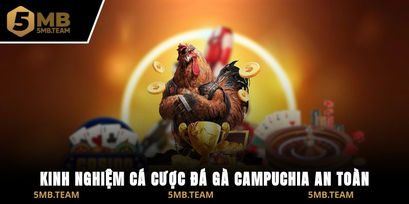 Kinh nghiệm cá cược đá gà Campuchia an toàn